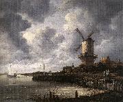 Jacob van Ruisdael The Windmill at Wijk bij Duurstede china oil painting artist